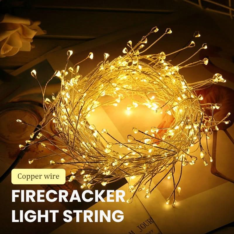 ✨✨ SALE 49% OFF!✨✨Kupferdraht Feuerwerkskörper Lichterkette