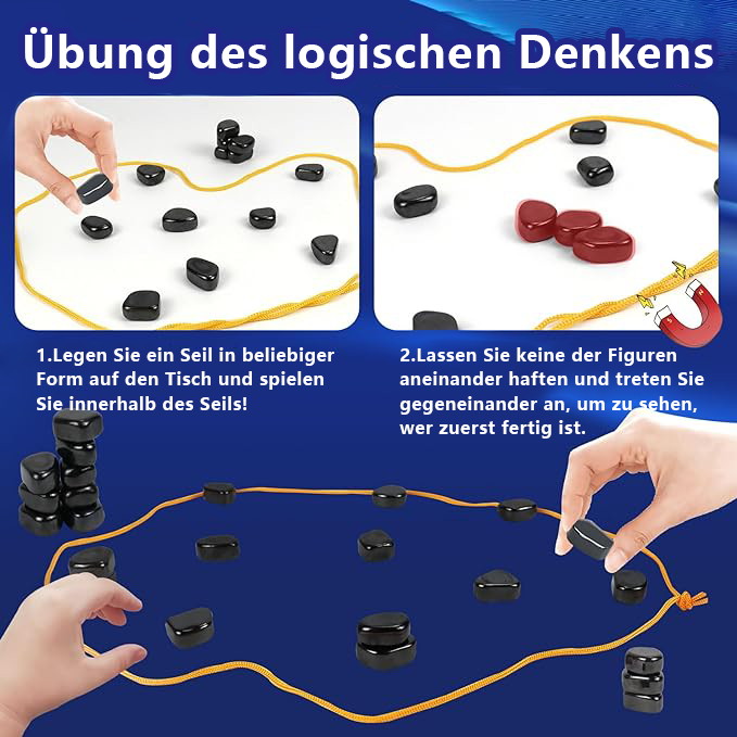 🎅Weihnachtsverkauf 49% RABATT🔥Magnetisches Schachspiel✨️