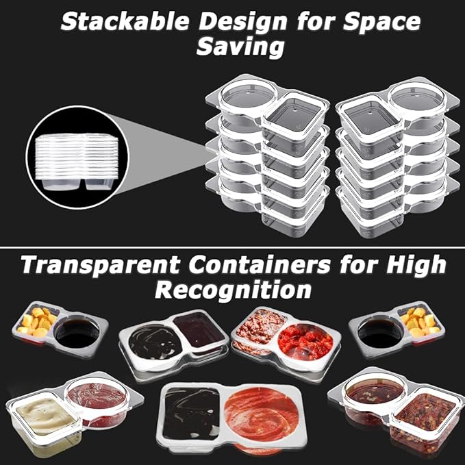 🏠💥BUY 2 GET 2 FREE💥🥐Reusable Snack Container with Lids
