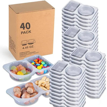 🏠💥BUY 2 GET 2 FREE💥🥐Reusable Snack Container with Lids