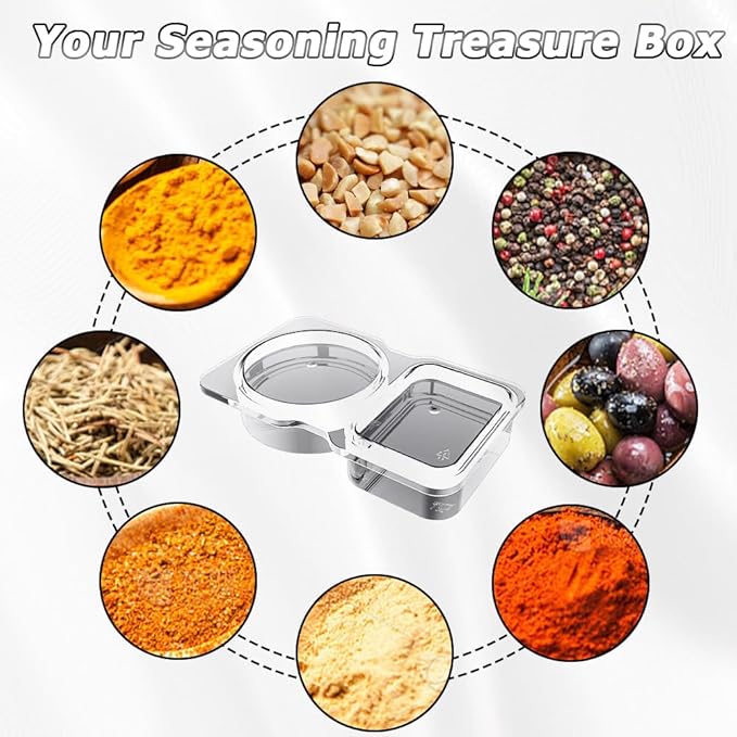 🏠💥BUY 2 GET 2 FREE💥🥐Reusable Snack Container with Lids