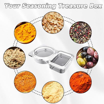 🏠💥BUY 2 GET 2 FREE💥🥐Reusable Snack Container with Lids