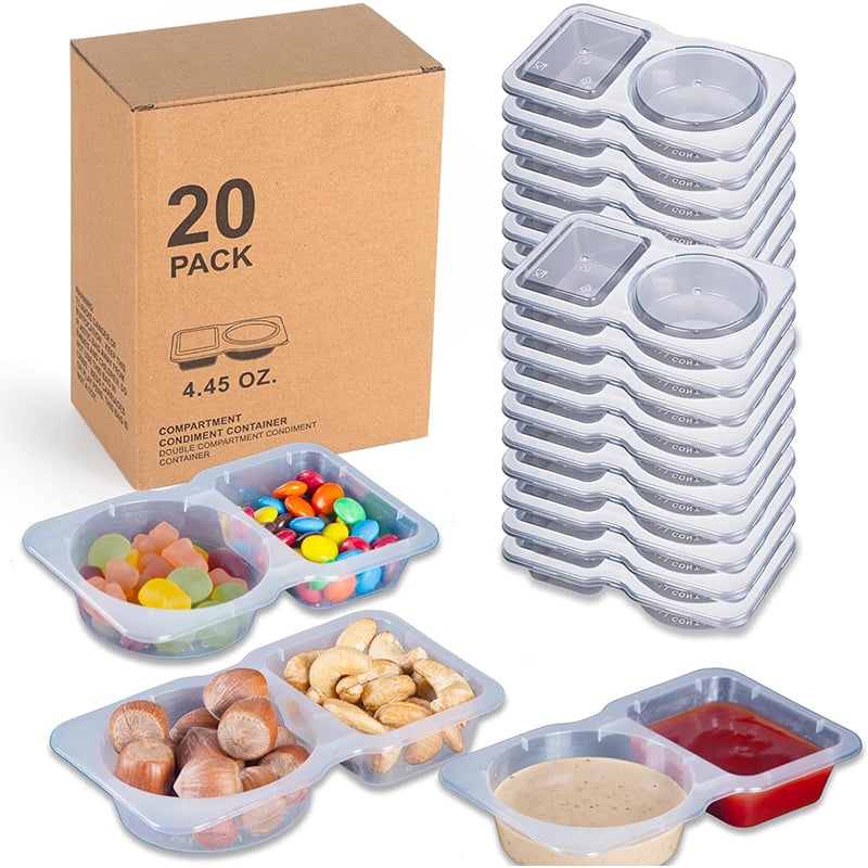 🏠💥BUY 2 GET 2 FREE💥🥐Reusable Snack Container with Lids