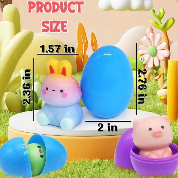 🔥Easter Promotion 49% OFF🔥24 PCS Easter Eggs Prefilled Slow Rising Squishy Toys🛩️Free Shipping