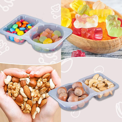 🏠💥BUY 2 GET 2 FREE💥🥐Reusable Snack Container with Lids