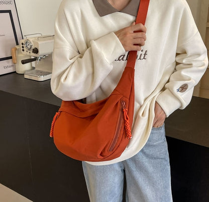 🎉Limited Offer Just ￡9.99😍Designer Direct Sales👜Women's Fashion Plain Colour Crossbody Hobo Bag