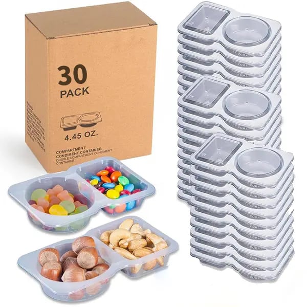 🏠💥BUY 2 GET 2 FREE💥🥐Reusable Snack Container with Lids