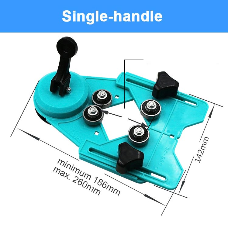 Adjustable Drill Bit Hole Saw Guide Jig