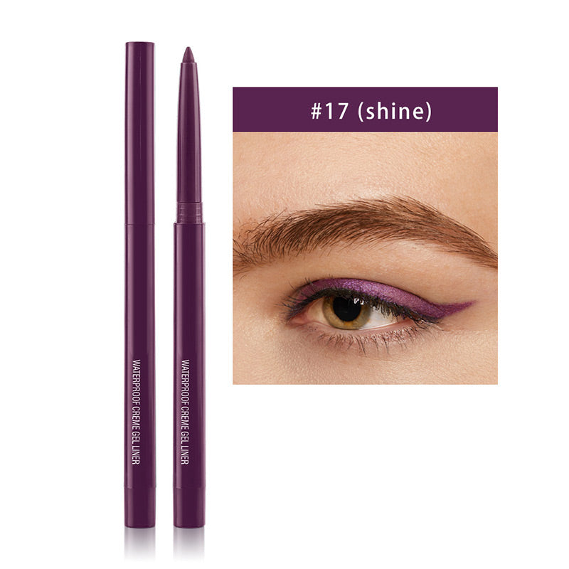 Mehrfarbiger, wasserfester und lang anhaltender Eyeliner-Stift