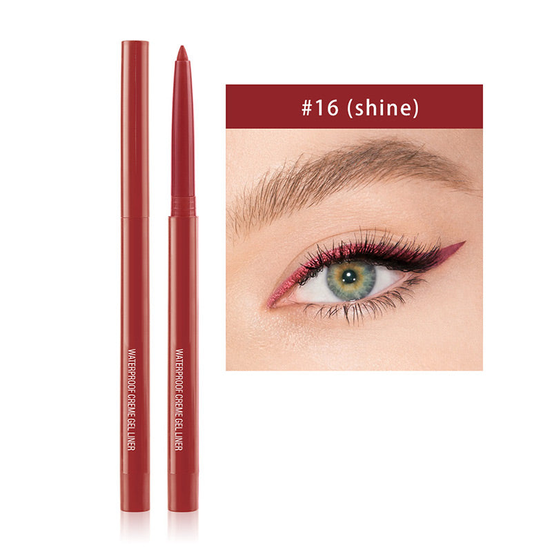 Mehrfarbiger, wasserfester und lang anhaltender Eyeliner-Stift