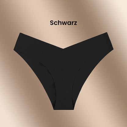 Seamless, sexy underwear with a low waist made of ice silk