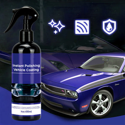 🚗Instant Polishing Vehicle Coating – High-Gloss Finish, Water-Repellent & Scratch-Resistant✨