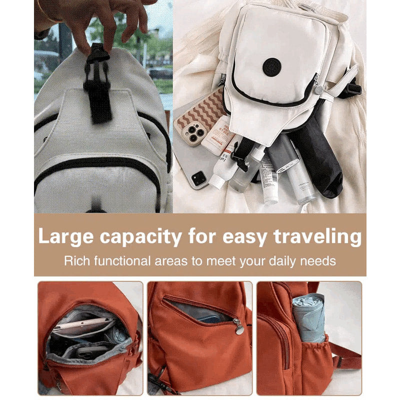Women's Casual Multi-Pockets Shoulder Bag