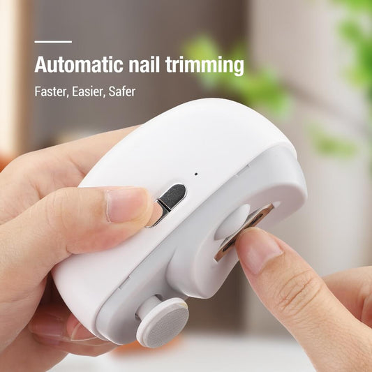 2-in-1 Electric Polishing and Automatic Nail Clippers