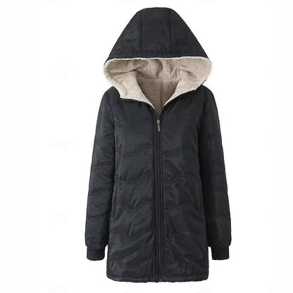 🧥Women's Warm Warm Zipper Hooded Jackets❄️🍁