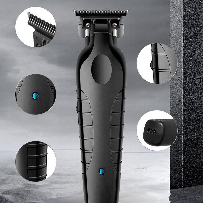 USB Rechargeable Hair Clipper with Guide Comb