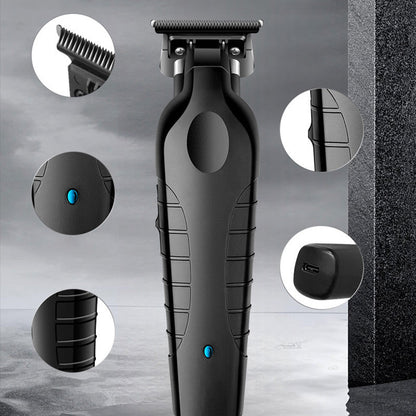 USB Rechargeable Hair Clipper with Guide Comb