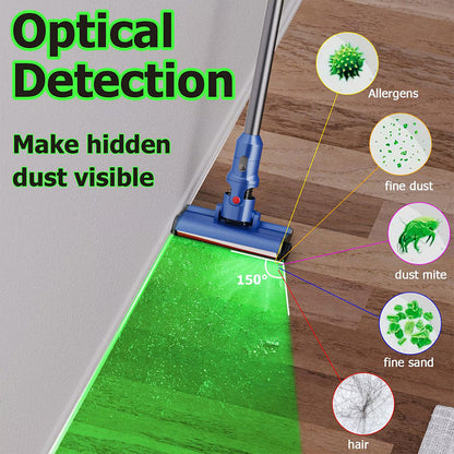 Green LED Dust Finder Light Vacuums  Attachment