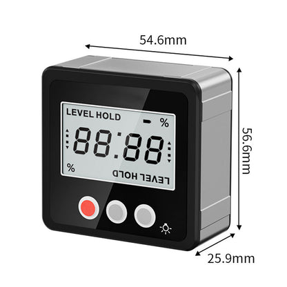 Magnetischer Laser-Digitalwinkelmesser mit Wasserwaage