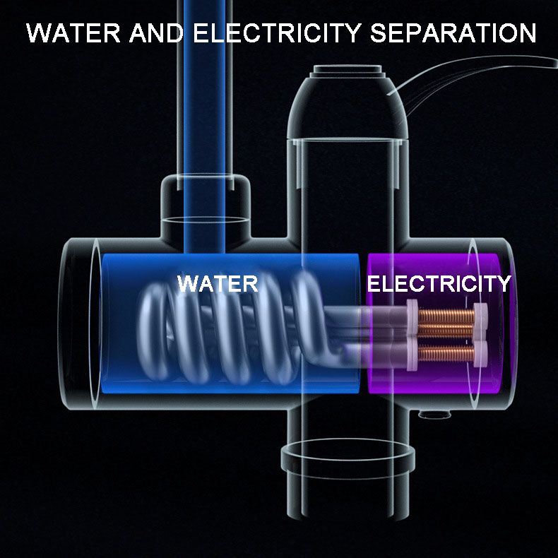 Wasserhahn für elektrischen Durchlauferhitzer