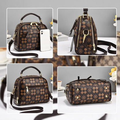 Vintage Printing Elegant Fashion Crossbody Bag