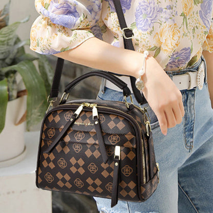 Vintage Printing Elegant Fashion Crossbody Bag