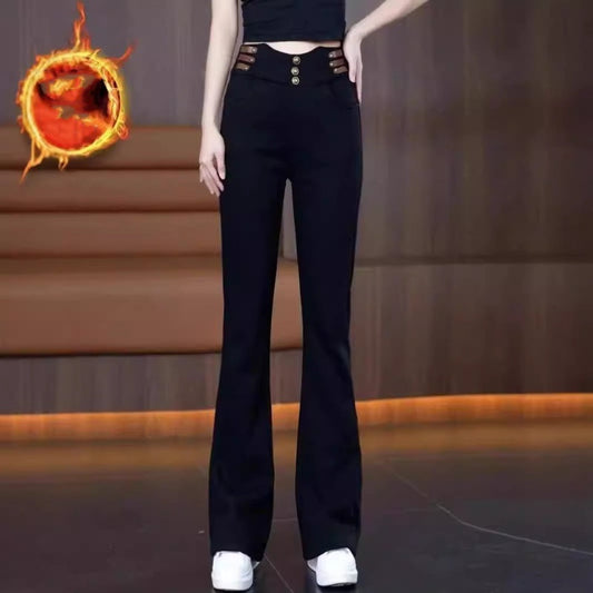 🎁Early Valentine's Sale - 37% Discount🔥High-cut women's trousers with plush lining