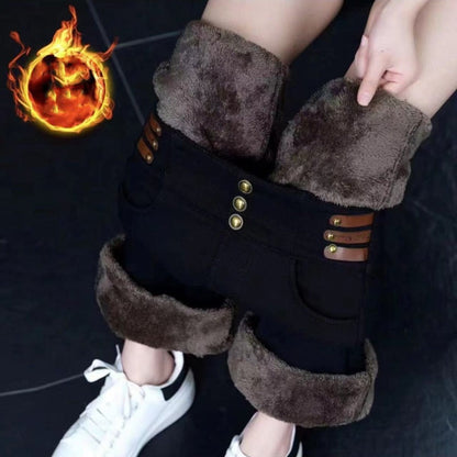 🎁Early Valentine's Sale - 37% Discount🔥High-cut women's trousers with plush lining