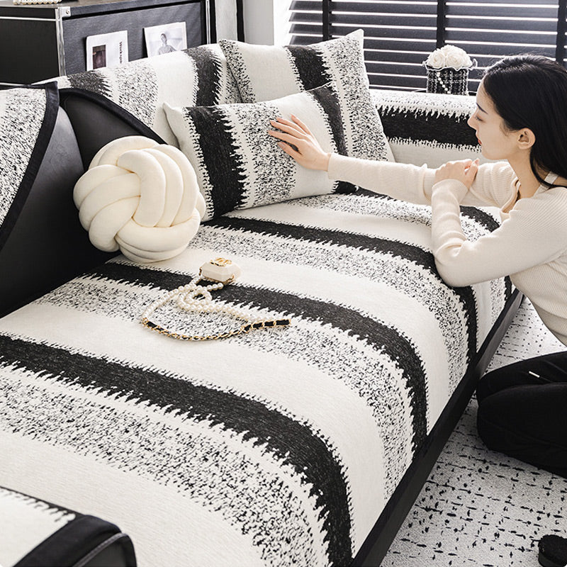 Universal Non-slip Striped Sofa Cover