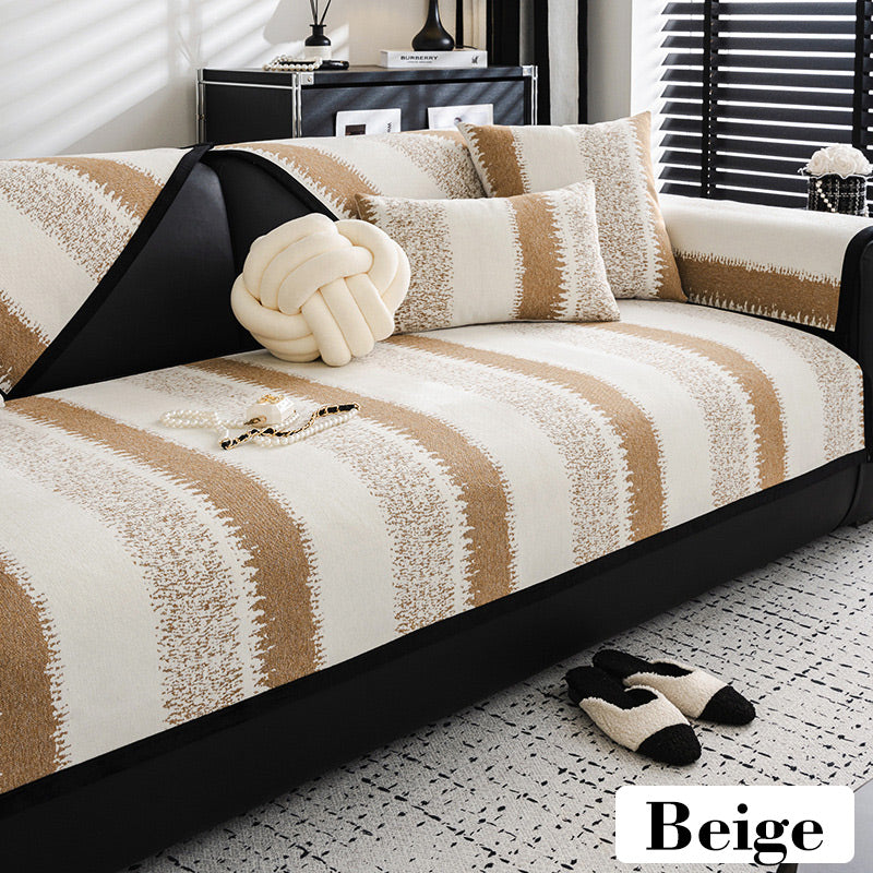 Universal Non-slip Striped Sofa Cover