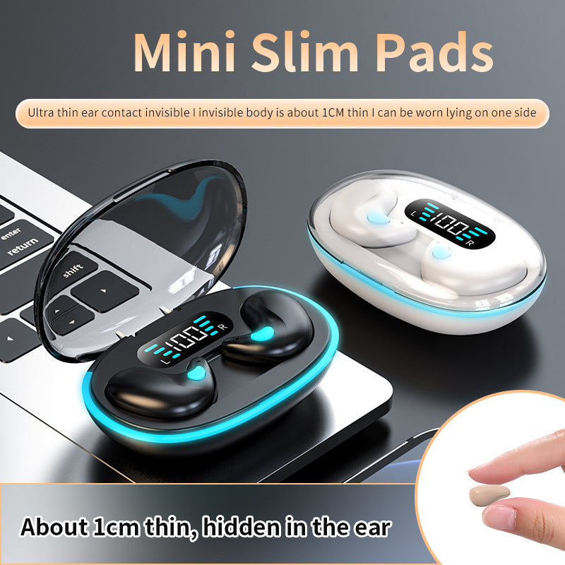 Mini Noise-Canceling Ultra-Thin Long Battery Life Sleep Earphones