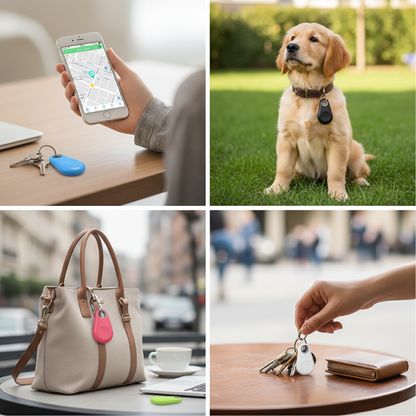 Anti-Lost Bluetooth Tracker for Keys & Pets