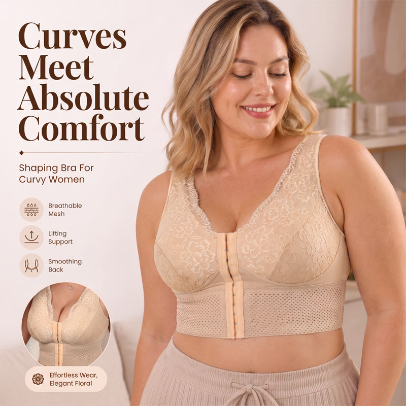 Women's Plus Size Tummy Control Shaping Bra