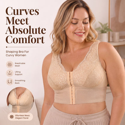 Women's Plus Size Tummy Control Shaping Bra