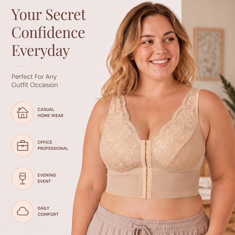Women's Plus Size Tummy Control Shaping Bra