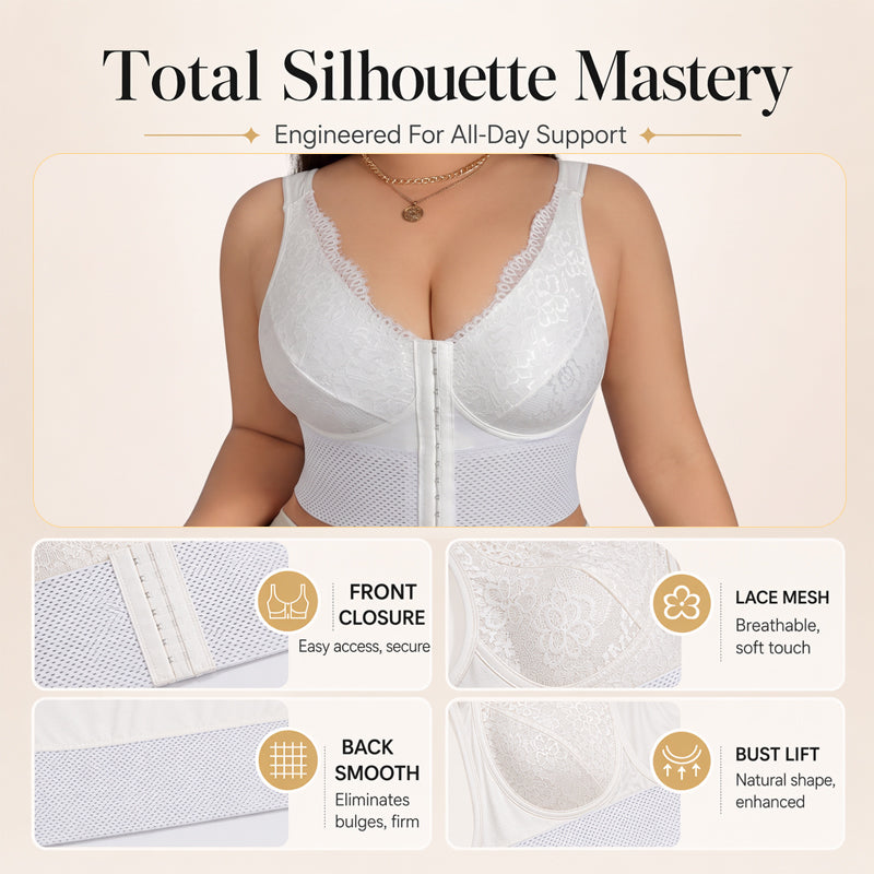 Women's Plus Size Tummy Control Shaping Bra