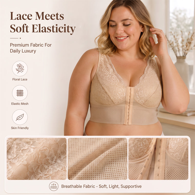 Women's Plus Size Tummy Control Shaping Bra