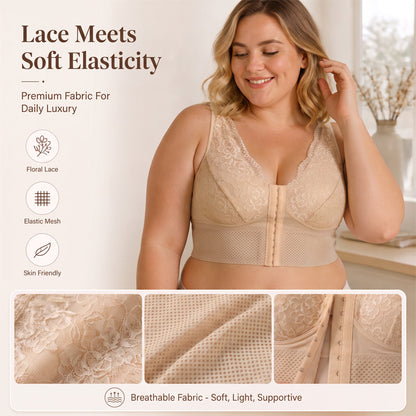 Women's Plus Size Tummy Control Shaping Bra