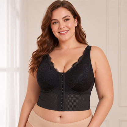 Women's Plus Size Tummy Control Shaping Bra
