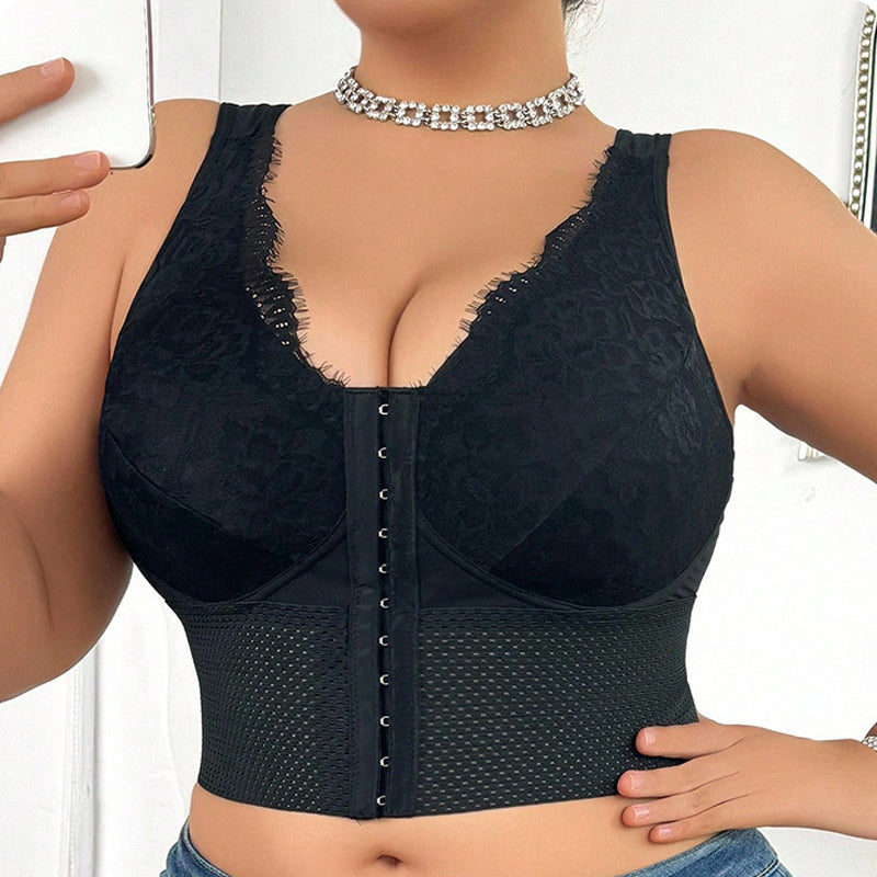 Women's Plus Size Tummy Control Shaping Bra