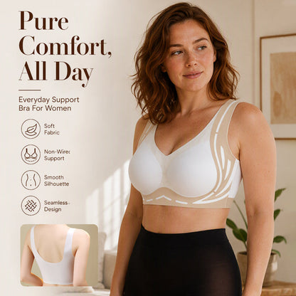 Women's Seamless Wireless Push-Up Bra