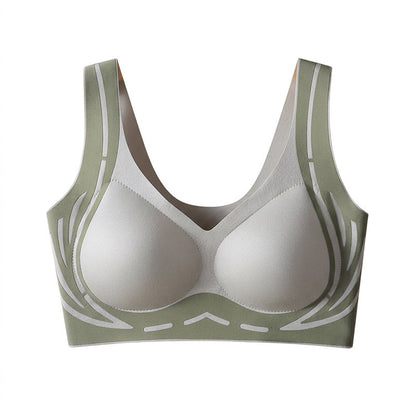 Women's Seamless Wireless Push-Up Bra