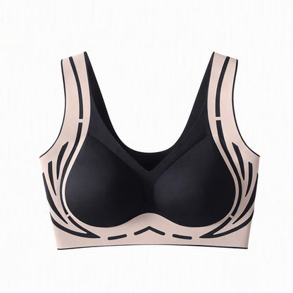 Women's Seamless Wireless Push-Up Bra